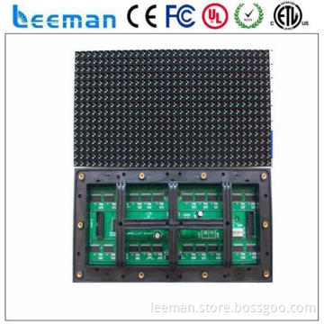 wireless led moving message display dip p10 full color led module Leeman solar led display board